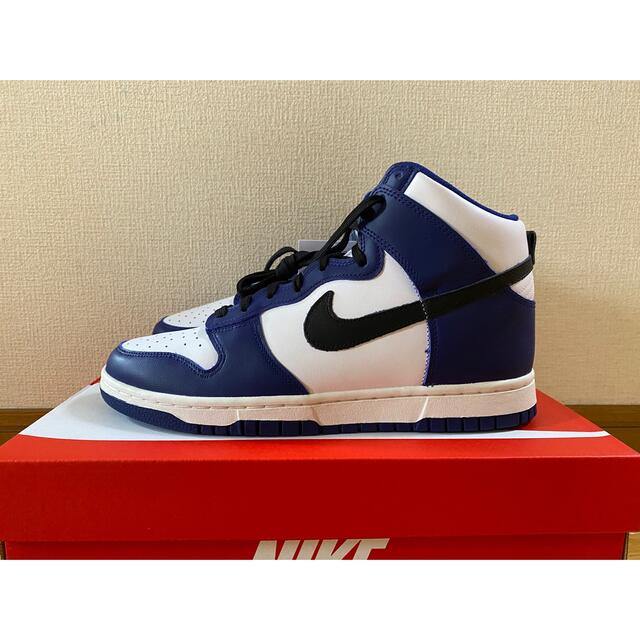 NIKE(ナイキ)のNike WMNS Dunk High Deep Royal Blue 27cm レディースの靴/シューズ(スニーカー)の商品写真