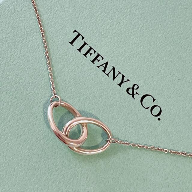 美品 ティファニー TIFFANY&Co. ダブルループ 925 ネックレス