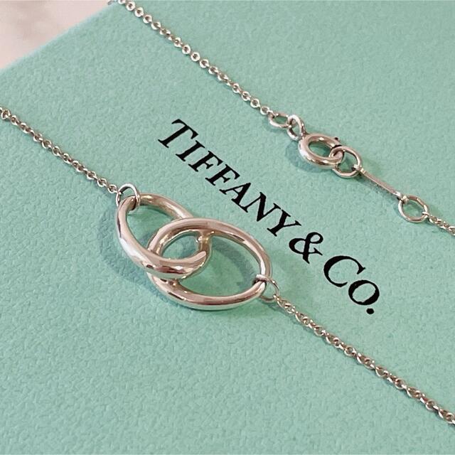 美品 ティファニー TIFFANY&Co. ダブルループ 925 ネックレス