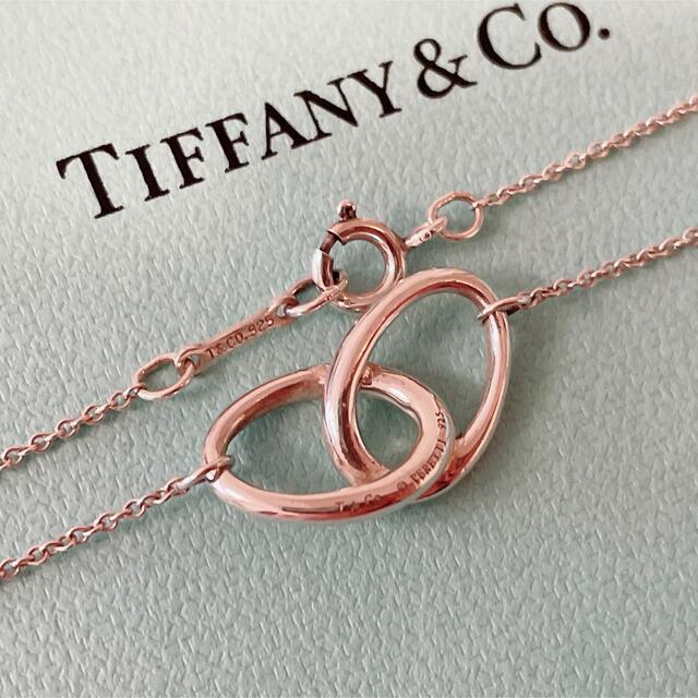 美品 ティファニー TIFFANY&Co. ダブルループ 925 ネックレス