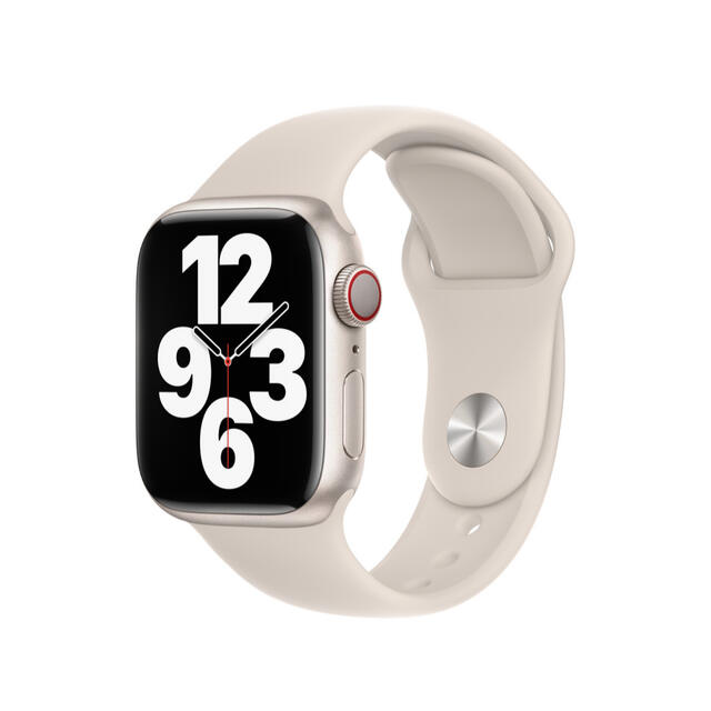 Apple Watch(アップルウォッチ)のapple watch 純正バンド スターライト スマホ/家電/カメラのスマホアクセサリー(その他)の商品写真