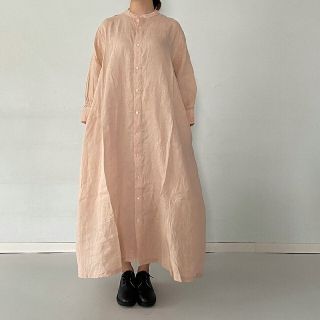 ネストローブ(nest Robe)のICHI♡フレンチリネンシャンブレーワンピース(ロングワンピース/マキシワンピース)