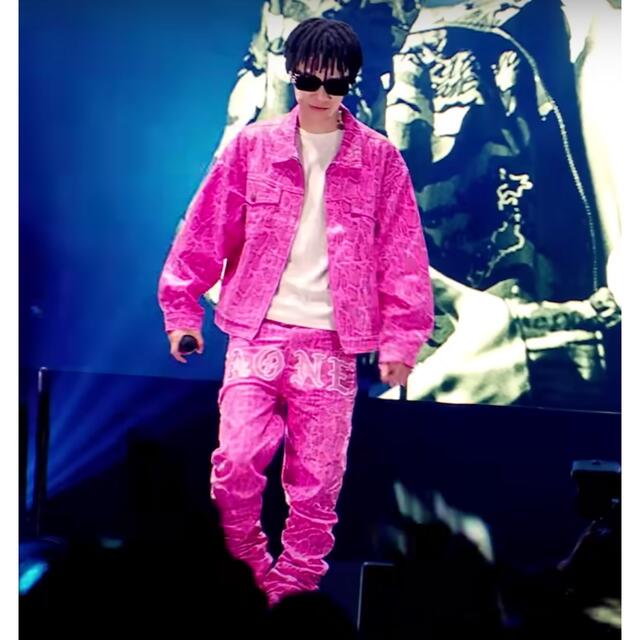 AONE4SURE PINK JACKET ジャケット 蛇 正規品　L　02