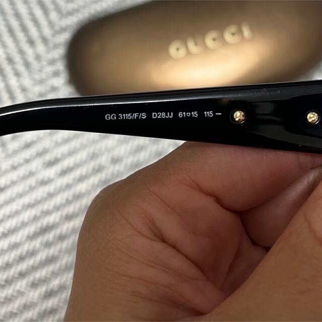 Gucci(グッチ)のGUCCI サングラス　グッチ　GG3115/F/S D28JJ レディースのファッション小物(サングラス/メガネ)の商品写真