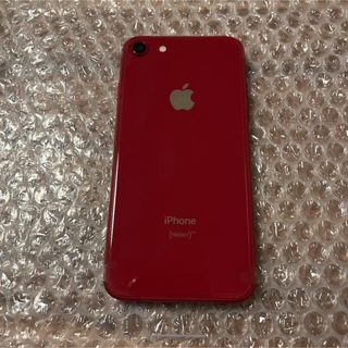 アイフォーン(iPhone)のiPhone8 64GB RED バッテリー100%(スマートフォン本体)