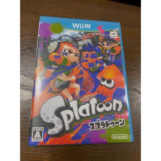 ウィーユー(Wii U)のスプラトゥーンソフト(家庭用ゲームソフト)