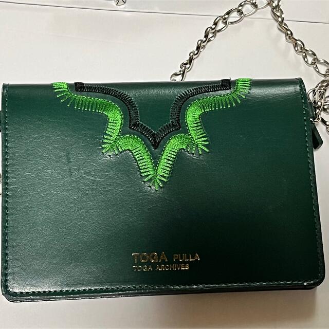 8946円 高質で安価 TOGA PULLA Chain wallet bag 財布 チェーンショルダー