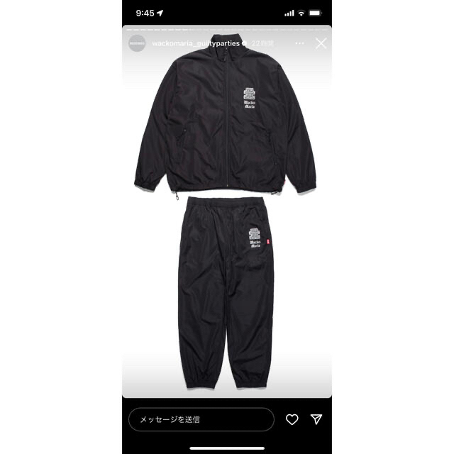 WACKO MARIA - wacko maria × the black eye pach セットアップの通販