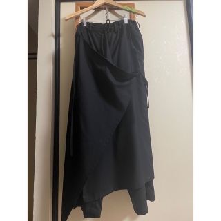 ヨウジヤマモト(Yohji Yamamoto)の定番 W/E ギャバ　3WAYスカートパンツ （M　Black）GroundY(その他)