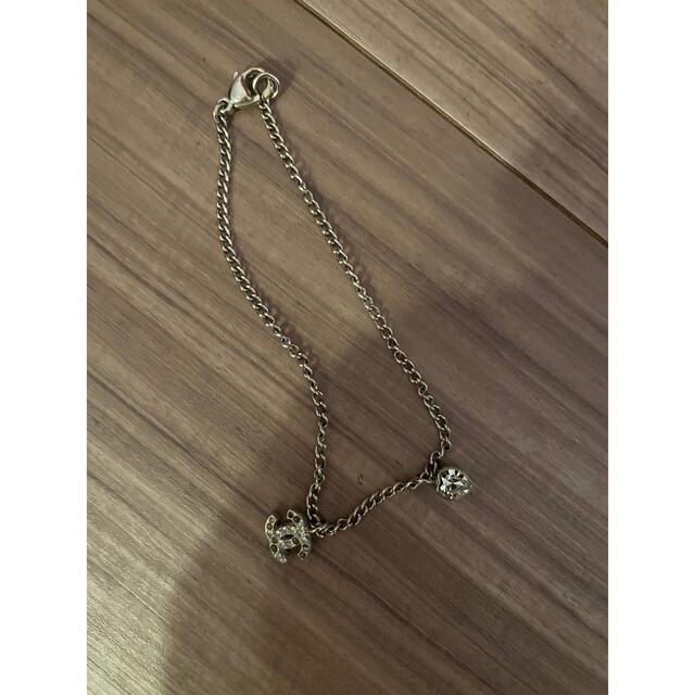 正規品CHANELシャネルココマークジルコニアブレスレットハート❤ 新着
