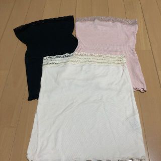 ジルバイジルスチュアート(JILL by JILLSTUART)のジルスチュアート　ベアトップ　3枚セット(ベアトップ/チューブトップ)