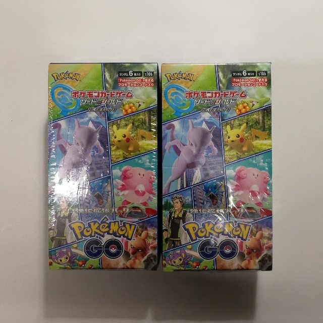 新品　未開封　ポケモンカード ポケモンGO ポケモンgo 2BOX ポケモン