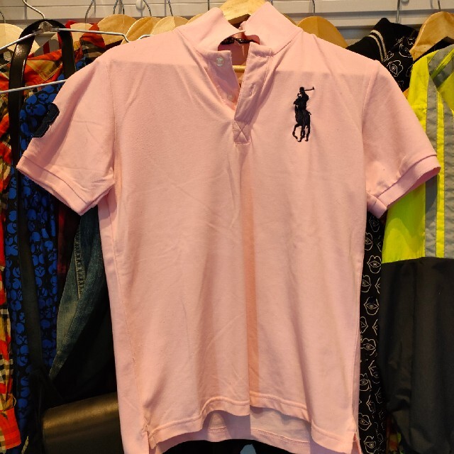 POLO RALPH LAUREN(ポロラルフローレン)のPOLO Ralph Lauren ラルフローレン ポロシャツ ロゴ ピンク メンズのトップス(ポロシャツ)の商品写真