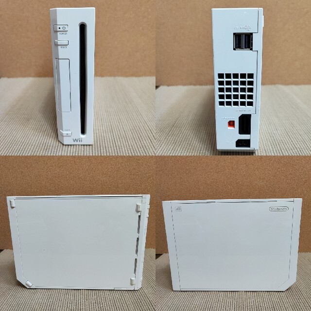 Wii - 【動作確認済み】NINTENDO Wii本体 + Wiiフィット含むソフト6本