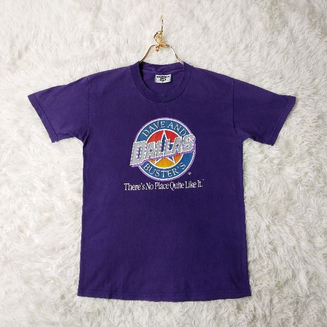 一点物US輸入★90s 半袖Tシャツ Lee Sサイズ 紫 ビンテージ USA製