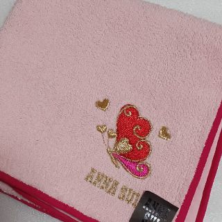 アナスイ(ANNA SUI)の値下げ📌アナスイ☆大判タオルハンカチ❤️27✕27(ハンカチ)