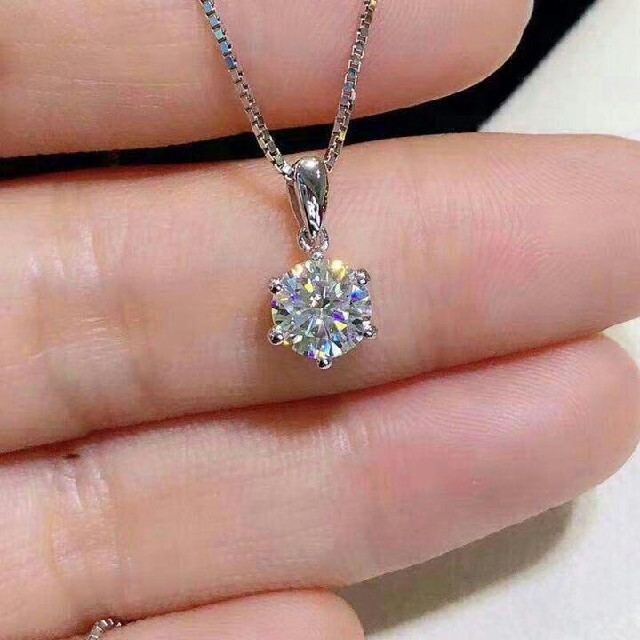 2.0ctダイヤモンドネックレスプラチナネックレスPT950 D2.00CT0-