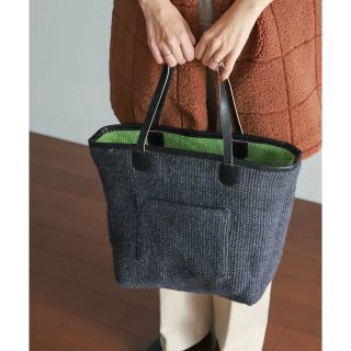 アーバンリサーチドアーズ(URBAN RESEARCH DOORS)の【GRY×GRN】『別注』beej*DOORS ウールリバーシブルトート(トートバッグ)