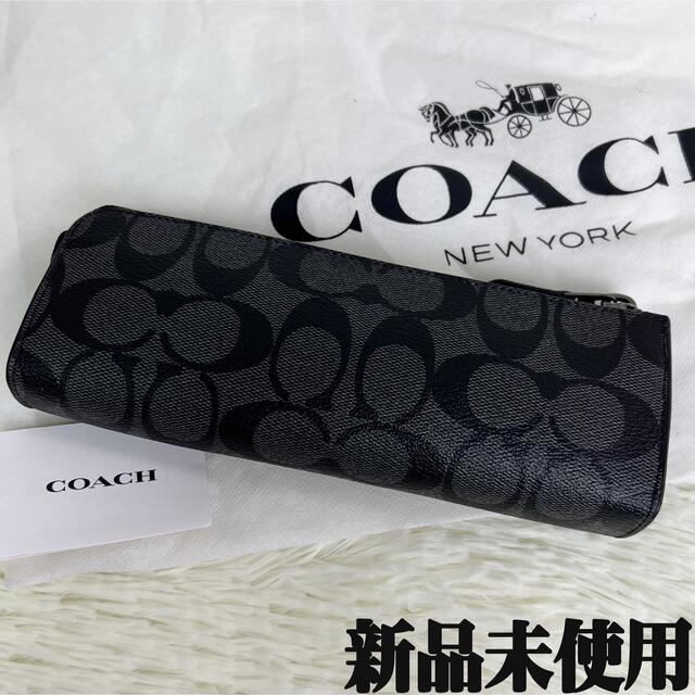 新品♡保存袋♡説明書付♡COACH コーチ シグネチャー ペンケース