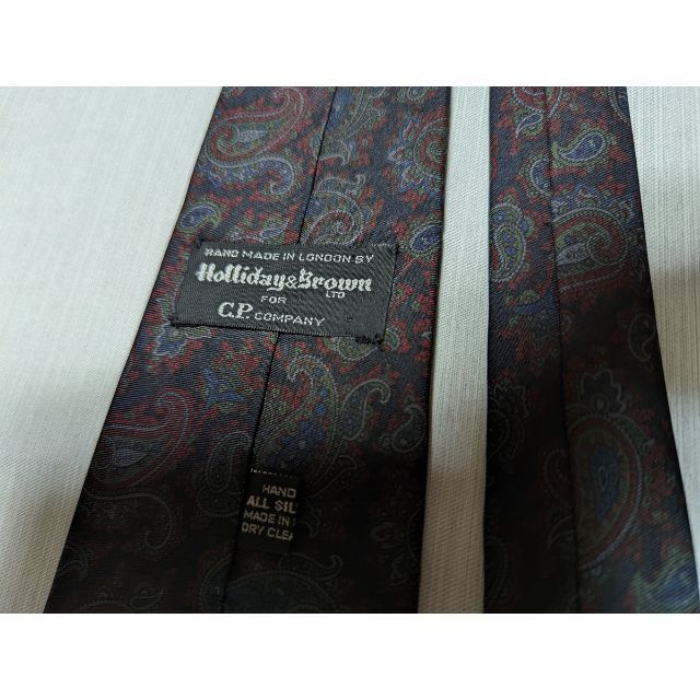 新品 スペシャル イギリス頂点 C.P.company 英国製ネクタイ p4.org