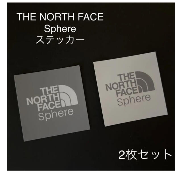 THE NORTH FACE(ザノースフェイス)のノースフェイス原宿スフィア限定ステッカー 自動車/バイクのバイク(ステッカー)の商品写真