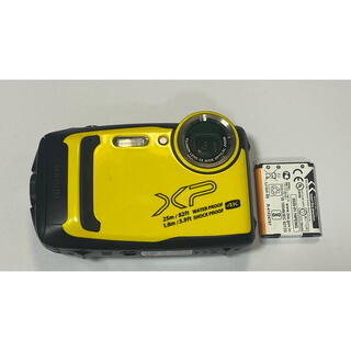 フジフイルム(富士フイルム)のFUJIFILM 防水カメラ FINEPIX XP140 イエロー(コンパクトデジタルカメラ)