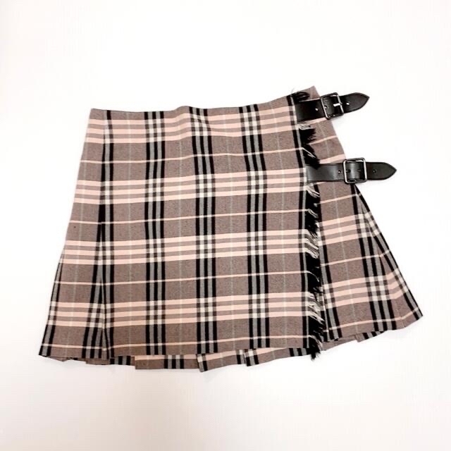 BURBERRY 36 ミニスカート バーバリーチェック 集る BURBERRY 36 ミニスカート バーバリーチェック 集る