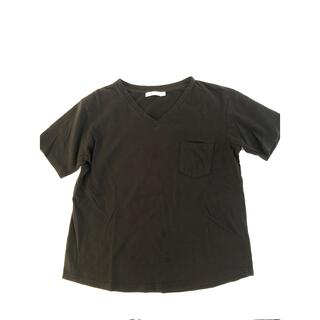 ウィゴー(WEGO)の2点セットWEGO ブラック Vネック T アメリカンホリック Vネックボーダー(Tシャツ(半袖/袖なし))