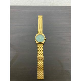 ニクソン(NIXON)のニクソン　腕時計　ゴールド　グリーン(腕時計(アナログ))