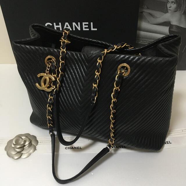 CHANEL - 専用♡超美品☆ シャネル トートバッグ シェブロン ...