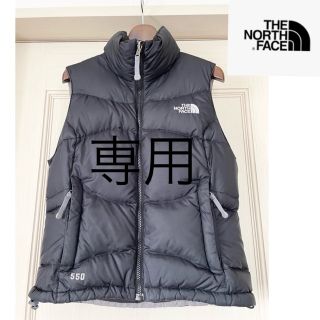 ザノースフェイス(THE NORTH FACE)の［REN様専用です］ 550フィルパワー グースダウンベスト　レディースM(ダウンベスト)