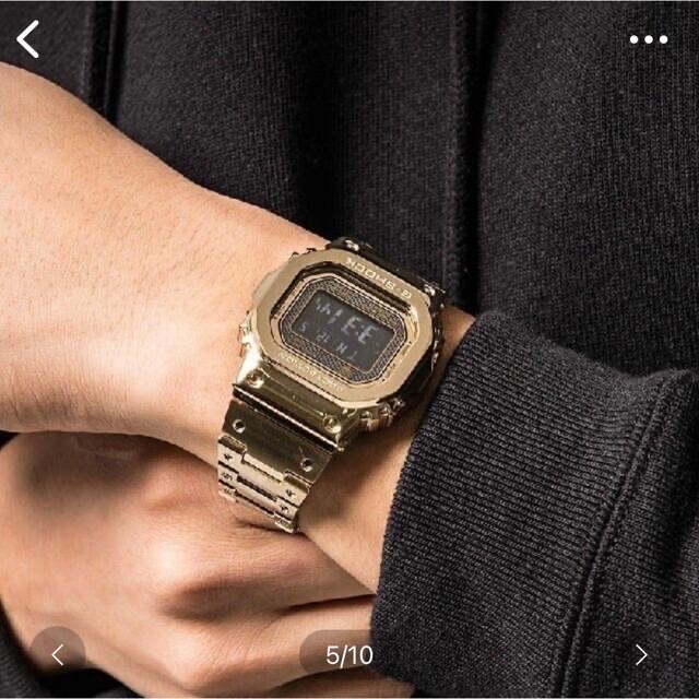 CASIO(カシオ)のCASIO   Gショック　フルメタルゴールド メンズの時計(腕時計(デジタル))の商品写真