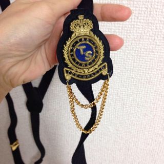 ワッペン付き サスペンダー(サスペンダー)