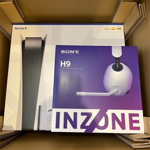 PS5 本体+SONY INZONE H9 WH-G900N/WZセット