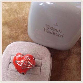 ヴィヴィアンウエストウッド(Vivienne Westwood)のvivienne ハートリング♡(リング(指輪))