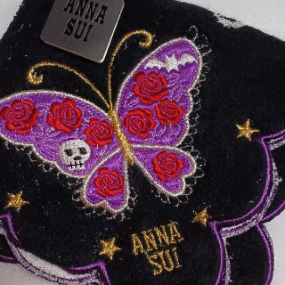 アナスイ(ANNA SUI)の値下げ📌アナスイ☆大判タオルハンカチ🌹☠️(ハンカチ)