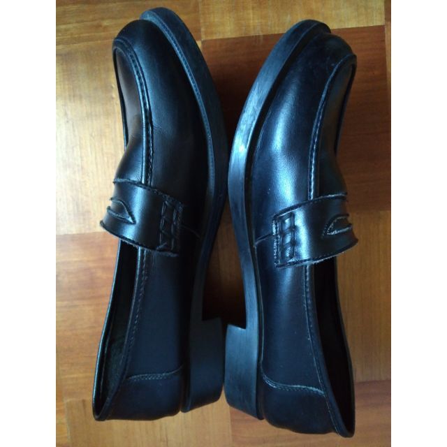 BELLE 黒ローファー 26cm 痛くならない柔らかいローファー 軽量 レディースの靴/シューズ(ローファー/革靴)の商品写真