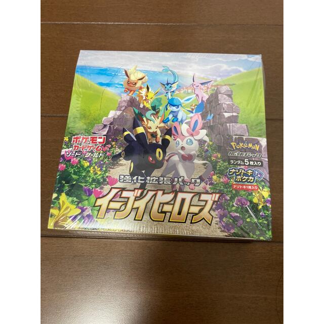 【シュリンク付／1BOX】 未開封新品ポケモンカードゲーム イーブイヒーローズ