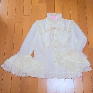 ✨美品✨アンジェリックプリティ  Lacy Ribbon Girlブラウス