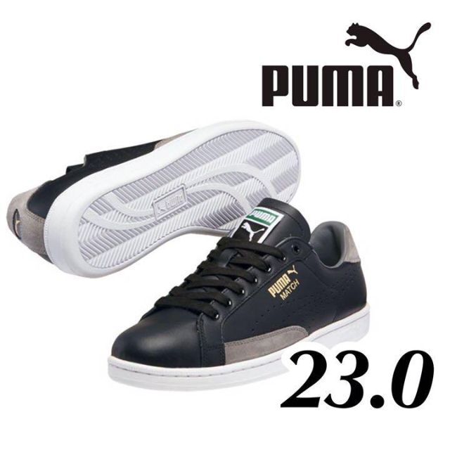 PUMA(プーマ)の3 新品 プーマ ローカットスニーカー ブラック レディース 23.0㎝ レディースの靴/シューズ(スニーカー)の商品写真
