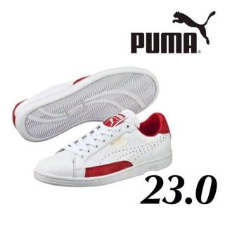 プーマ(PUMA)の4 新品 プーマ ローカットスニーカー レッド レディース 23.0㎝(スニーカー)