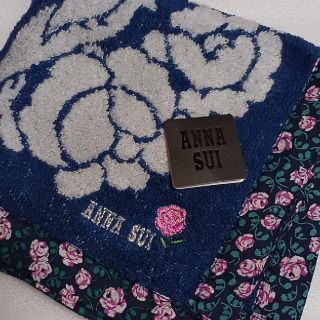 アナスイ(ANNA SUI)の値下げ📌アナスイ☆大判タオルハンカチ🌹(ハンカチ)