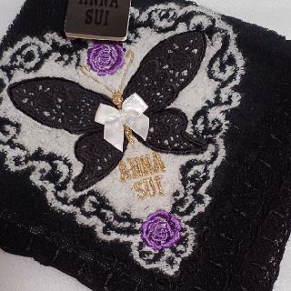 アナスイ(ANNA SUI)の値下げ📌アナスイ☆大判タオルハンカチ🌹🎀(ハンカチ)