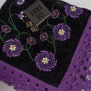 アナスイ(ANNA SUI)の値下げ📌アナスイ☆大判タオルハンカチ🌼(ハンカチ)