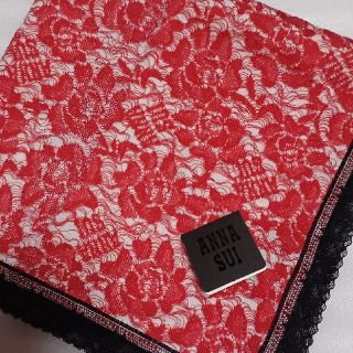 アナスイ(ANNA SUI)の値下げ📌アナスイ☆大判タオルハンカチ🌹28✕28(ハンカチ)