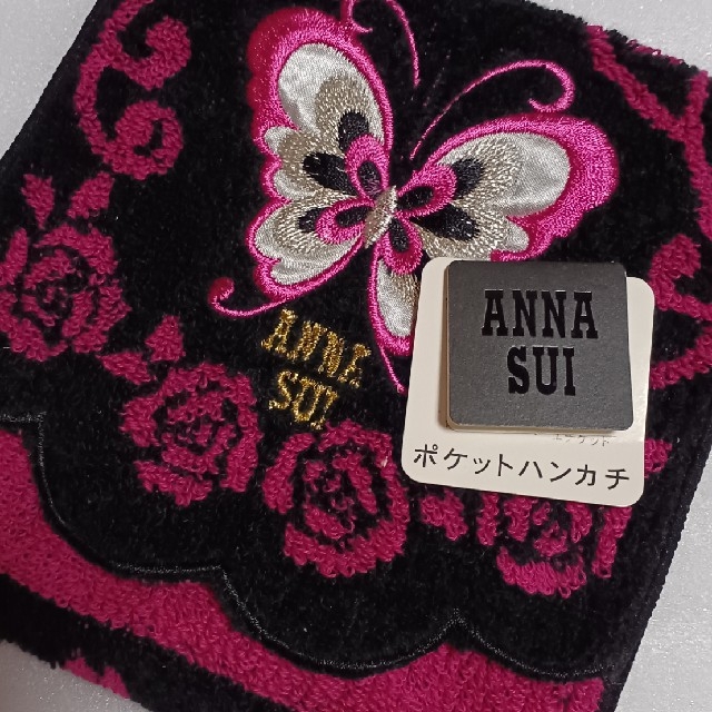 ANNA SUI(アナスイ)の値下げ📌アナスイ☆ポケットハンカチ🌹 レディースのファッション小物(ポーチ)の商品写真