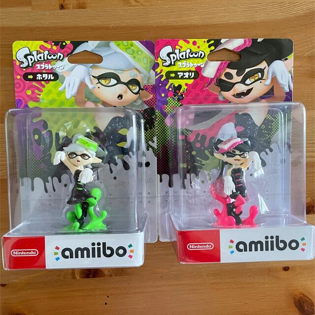 amiibo スプラトゥーン　アオリ　ホタル　2体セット