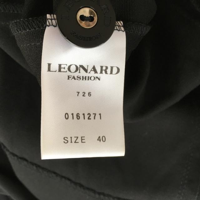 LEONARD(レオナール)のレオナール ジャケット サイズ40 M - 黒 レディースのジャケット/アウター(その他)の商品写真