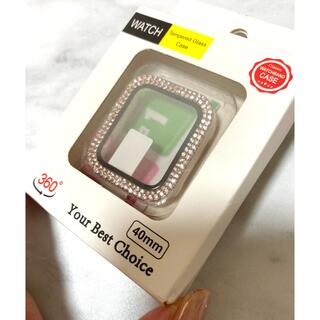 Applewatch フィルム キラキラ ケース カバー(腕時計)