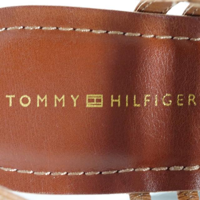 TOMMY HILFIGER(トミーヒルフィガー)のトミーヒルフィガー サンダル 6 M美品  - レディースの靴/シューズ(サンダル)の商品写真